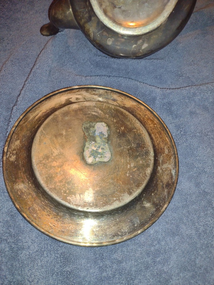 Antique Reed And Barton Silver Soldered (3000) Pot