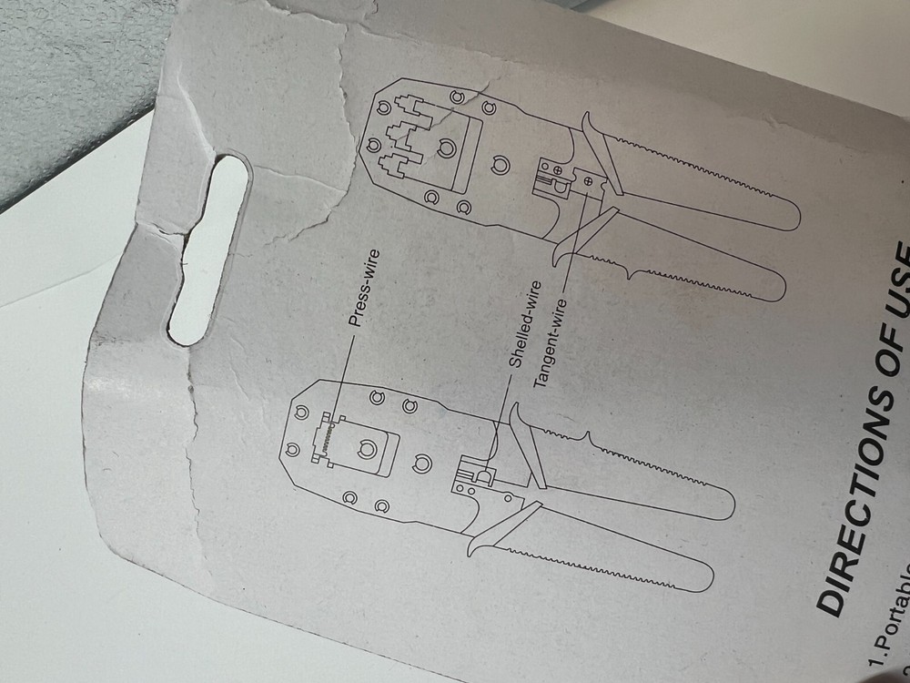 Multi-functional Network Cable Crimper Crimping Pliers TY-315