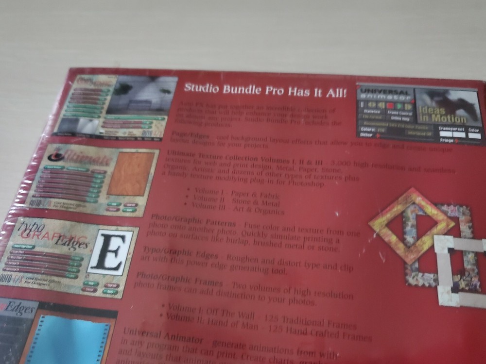 Studio Pro 2.0 Essential Design Tools for the Pros! Commuter Software SEALED BOX