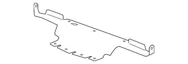 Genuine GM Radiator Support Baffle 25998990