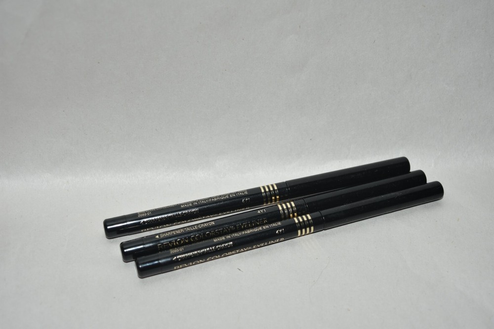 3X Revlon colorstay automatic eyeliner ~ Black