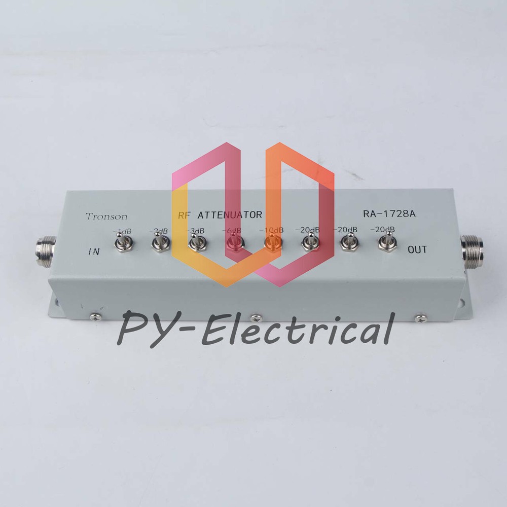 New 0-82DB VARIABLE/ STEP ATTENUATOR 50 OHM for Ham Radio Transmitter (1PCS)