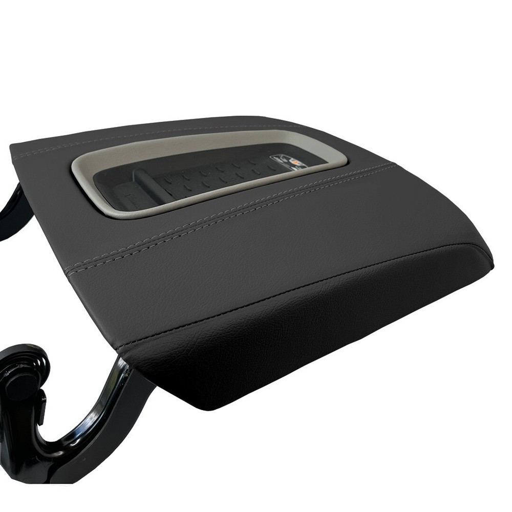 Console Armrest Cover Leather for Cadillac Escalade 2015-2020 Black