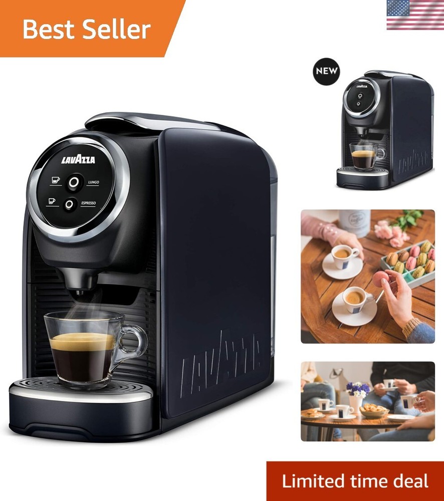Compact Blue Coffee Maker - 2 Selections & Touch Control for Effortless Brewing