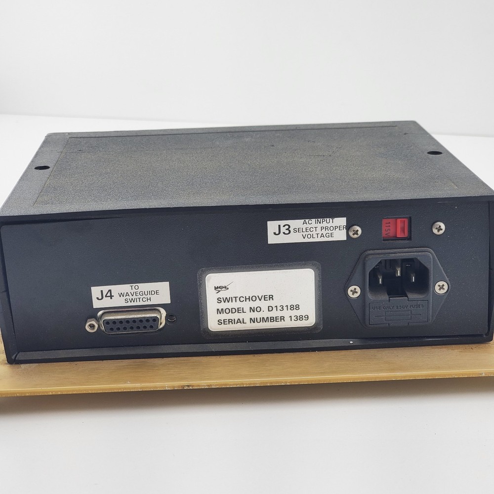 Mitec D13188 Electromechanical Waveguide Transfer Switch