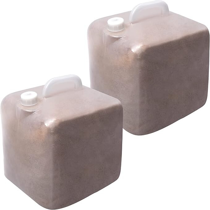 2 Pack Pool Ladder Weights Plastic Swimming Pool Step Sand Bag Stair Weights