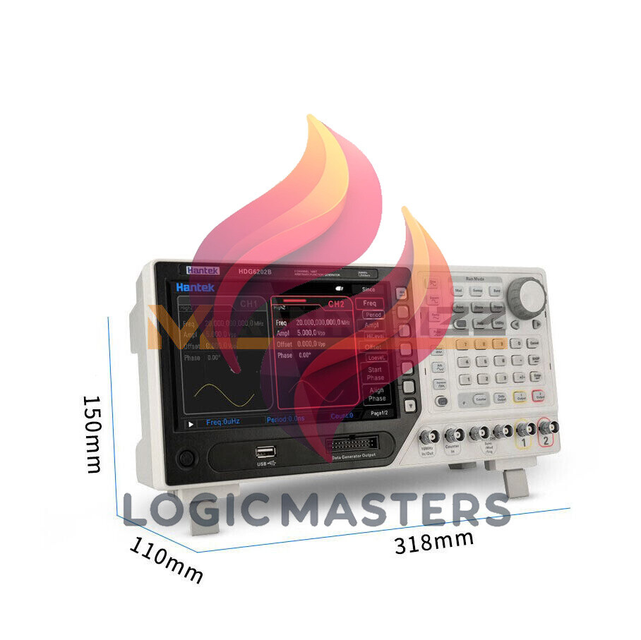 NEW 1PCS Hantek Arbitrary waveform Function generator HDG6202B