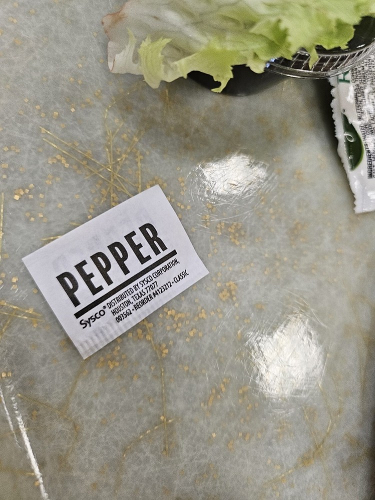 Extremely Rare! Military Grade- Empty Sealed Pepper Packet