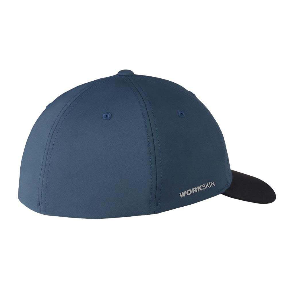 Milwaukee Workskin Performance Fitted Hat Blue L/xl