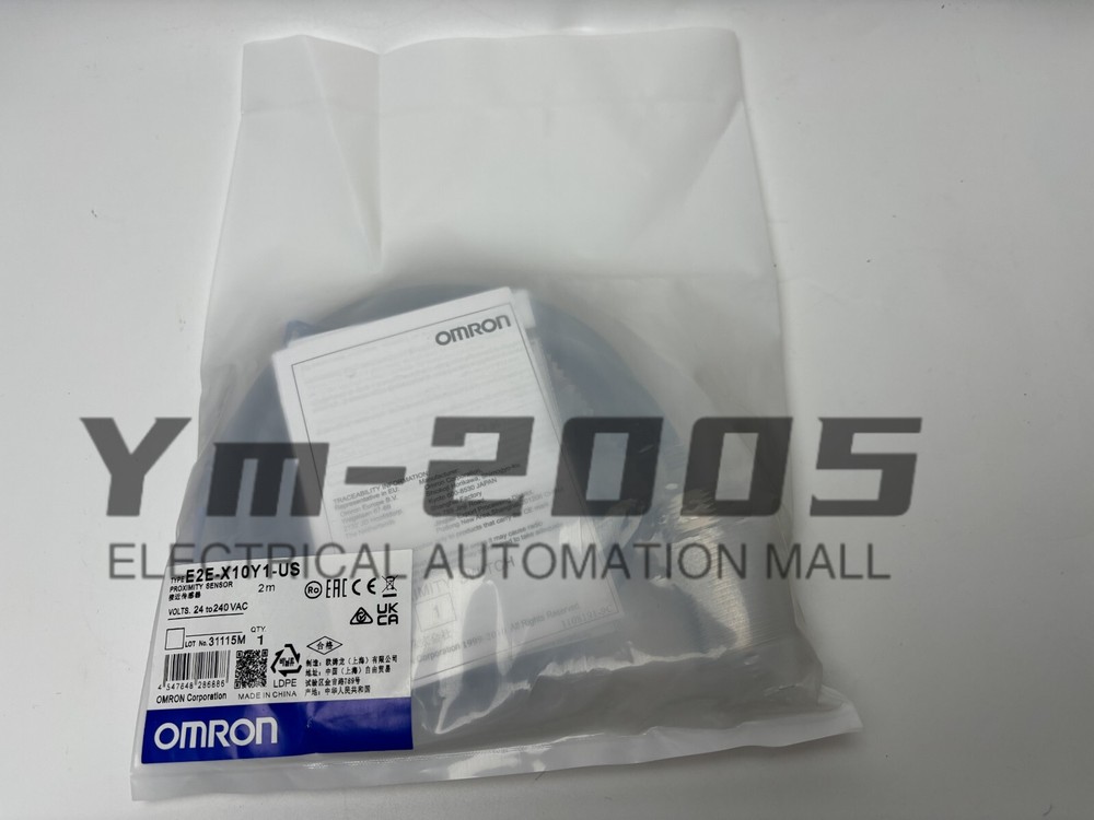 1PCS New Omron E2E-X10Y1-US Sensor&Proximity Switch