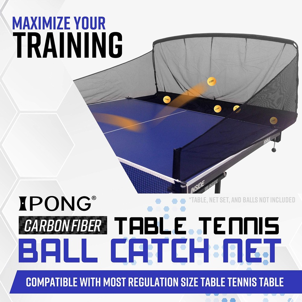 Table Tennis Ball Catch Net for Easy Collection During Practice Sessions