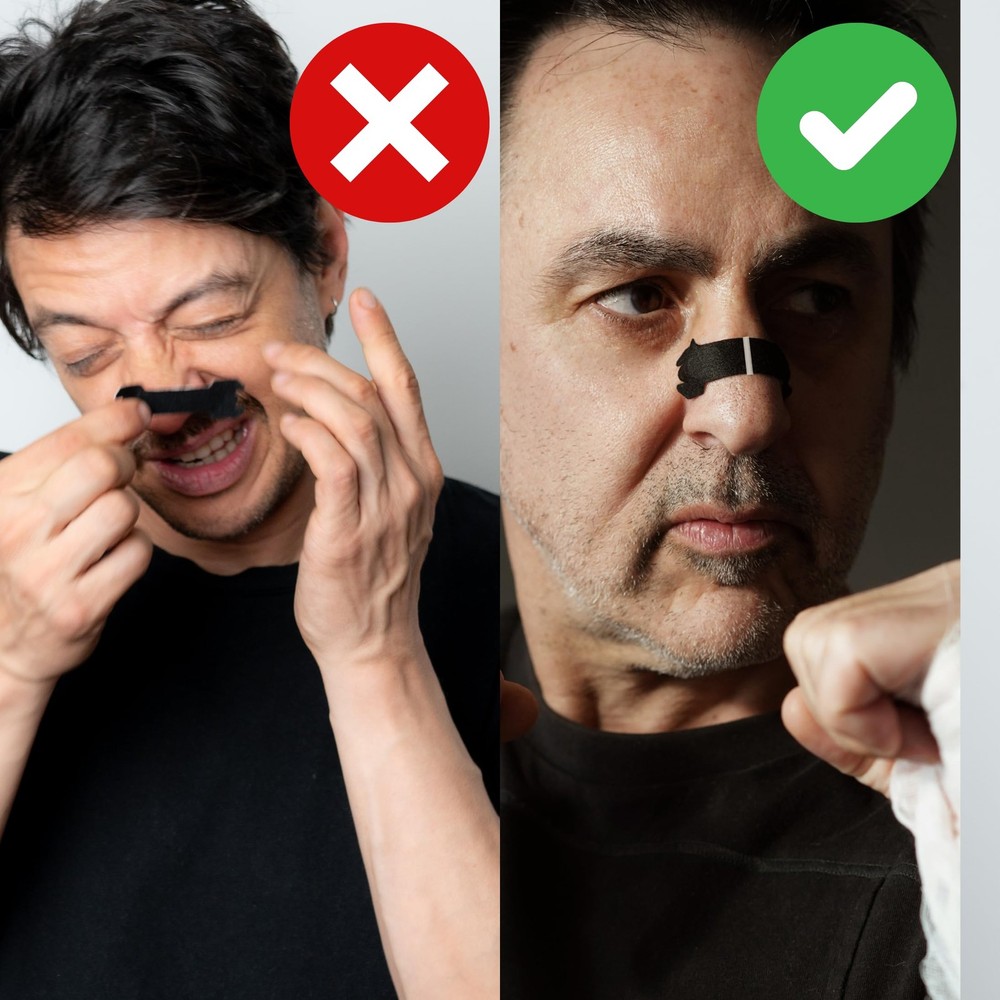 Nose Strips for Breathing - One Big Spring Technology & Visual Positioning Ai...