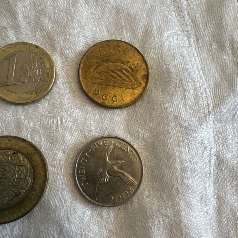 6 Foreign Coins