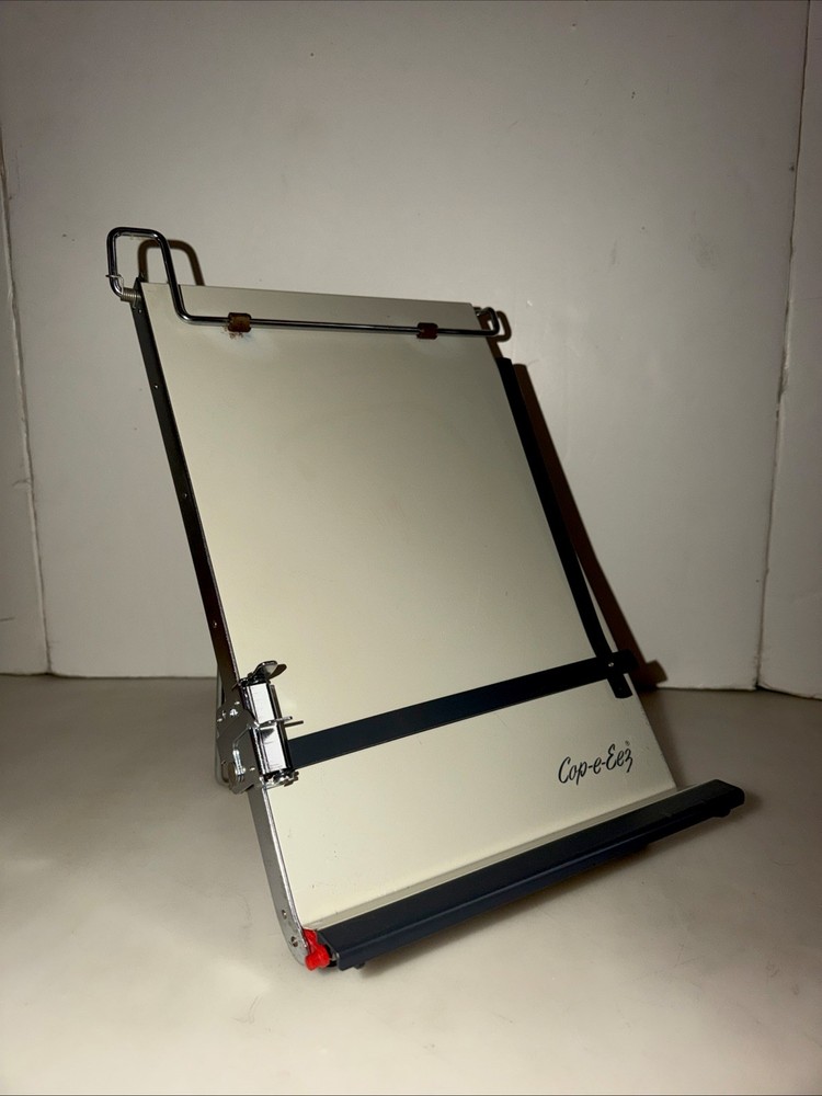 Funk & Co. Cop-e-Eez Metal Desktop Document Holder Copying Aid