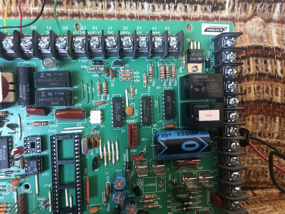 Scantronic Security Panel Tested Works Vintage Alarm System