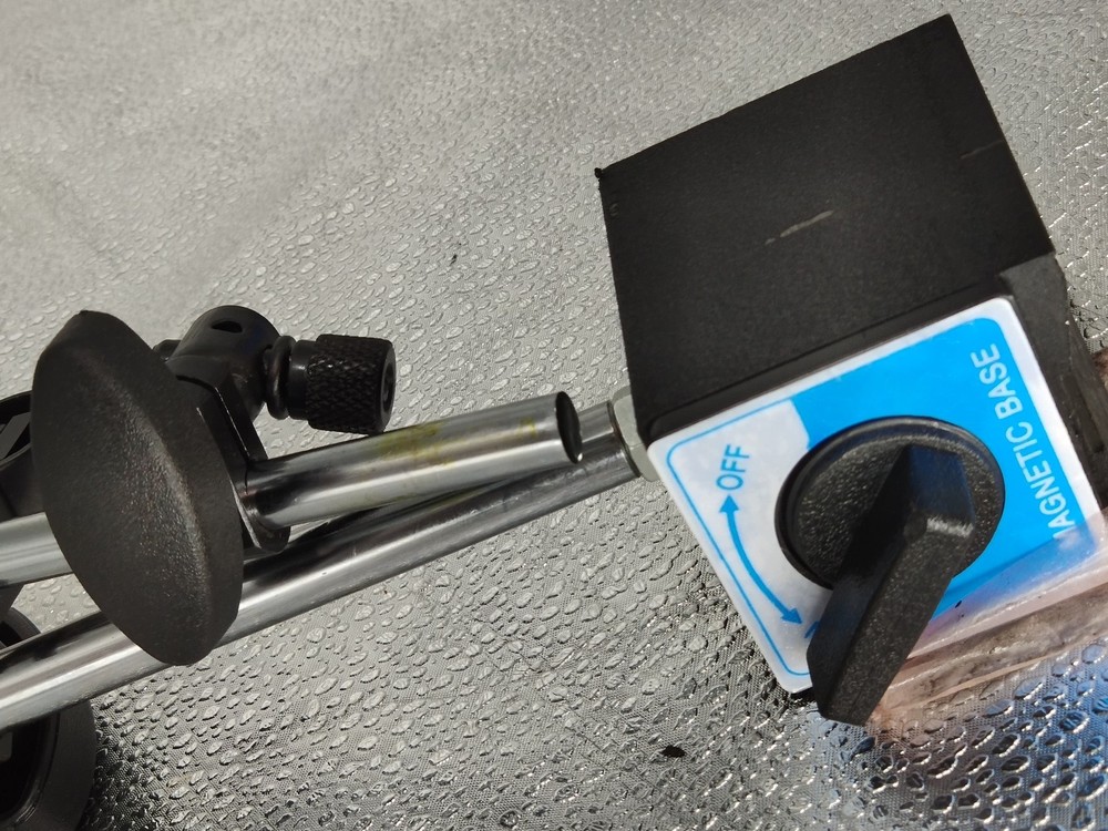 Magnetic Base Holder Adjustable Pole for Dial Indicator & Test Gauge