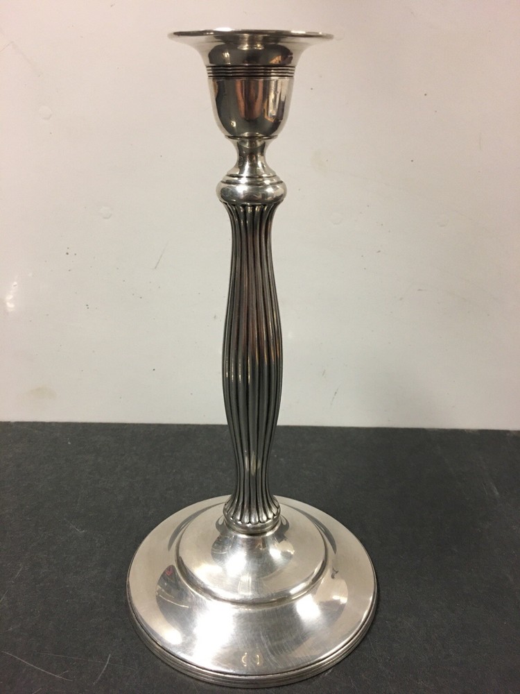 W. M. Rogers Silverplate Candlestick Holders 9"