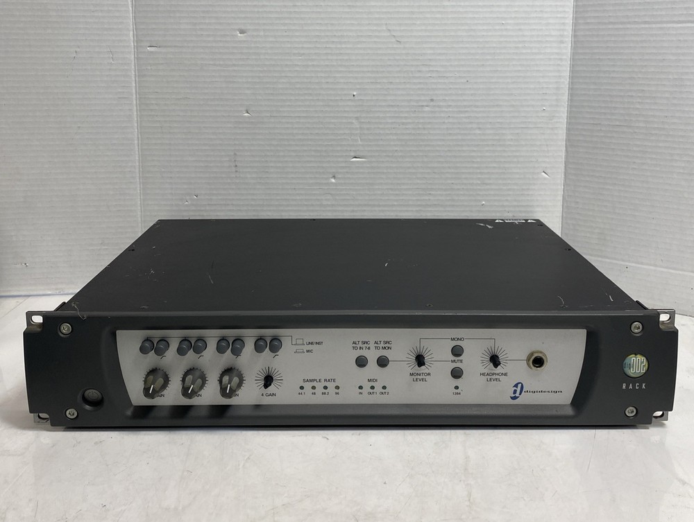 Digidesign Digi 002 Rack FireWire Audio Interface, 4 Mic Inputs *read*