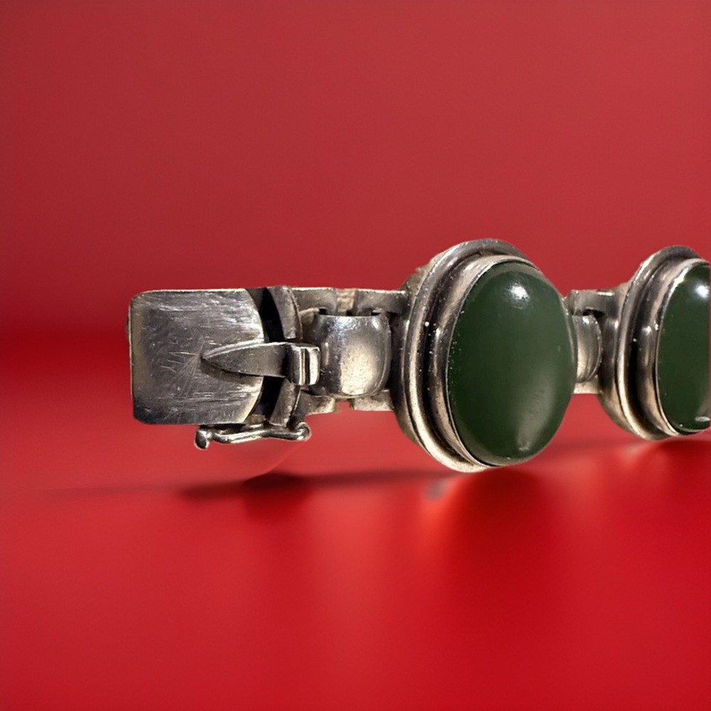 Georg Jensen Sterling Silver bracelet No. 52 Agate