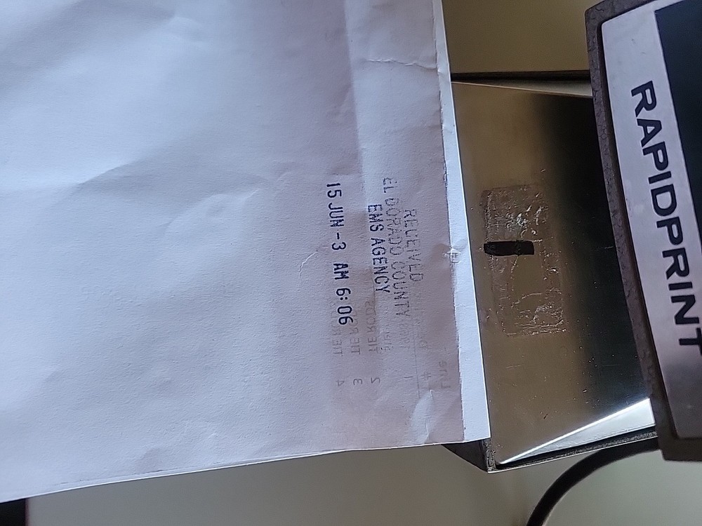 RAPIDPRINT ARL-E Automatic Date/Time LED Clock Stamp & Key