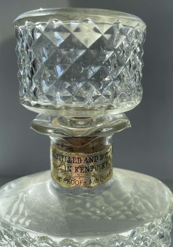 Mid-Century Old Taylor Bourbon Bottle