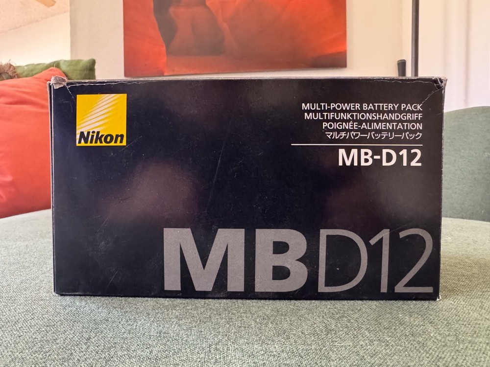 Nikon MB-D12 Multi Power Battery Pack, with box.