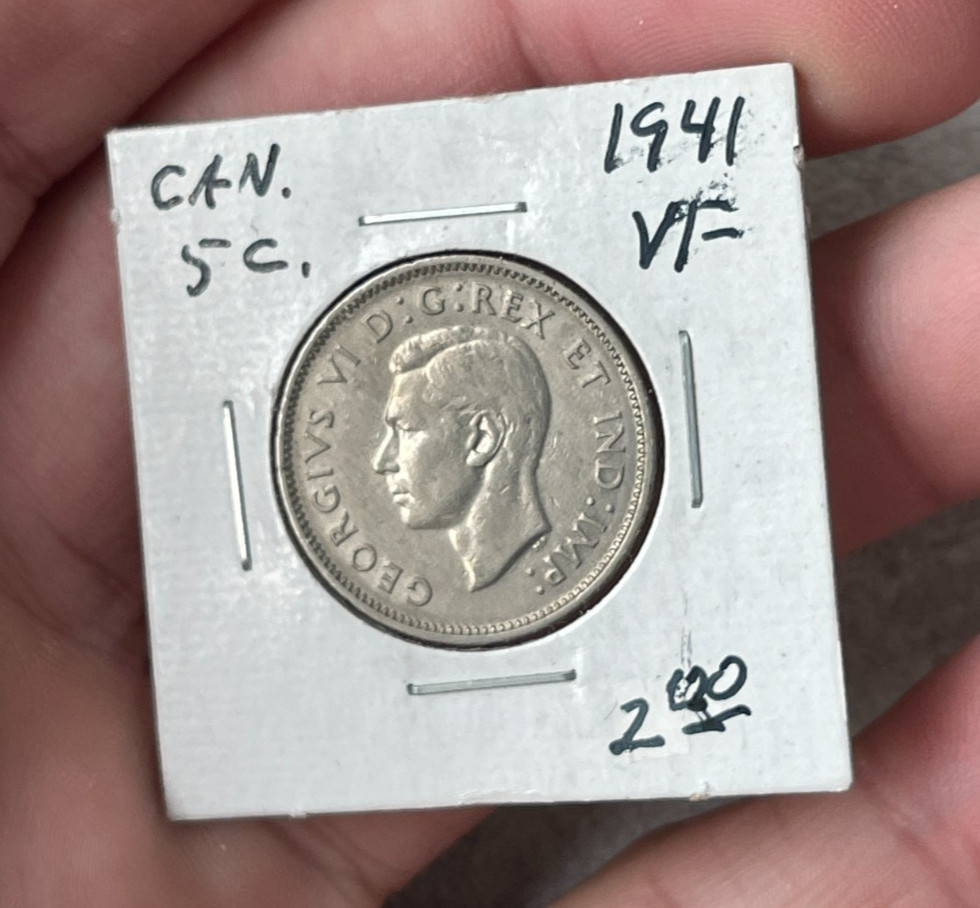 1941 Canada 5 Cents L2