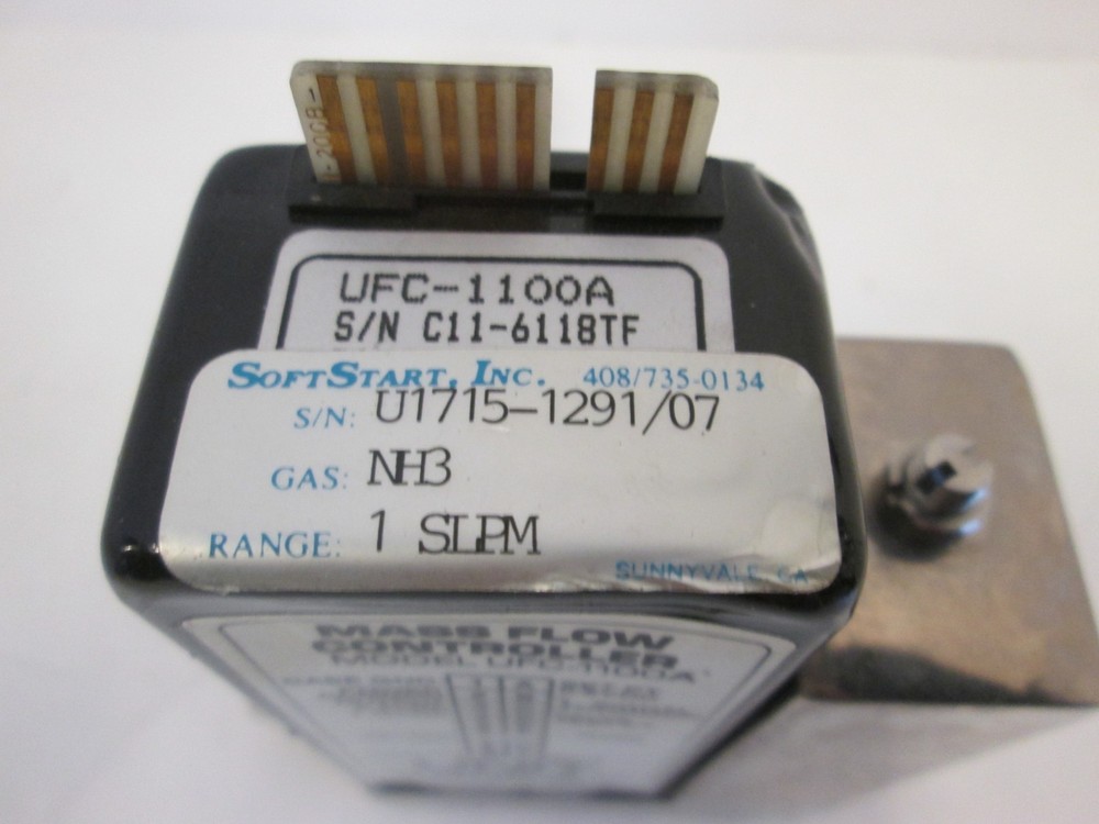 Unit Instruments, UFC-1100A, Mass Flow Controller, 1 SLPM, NH3, Used