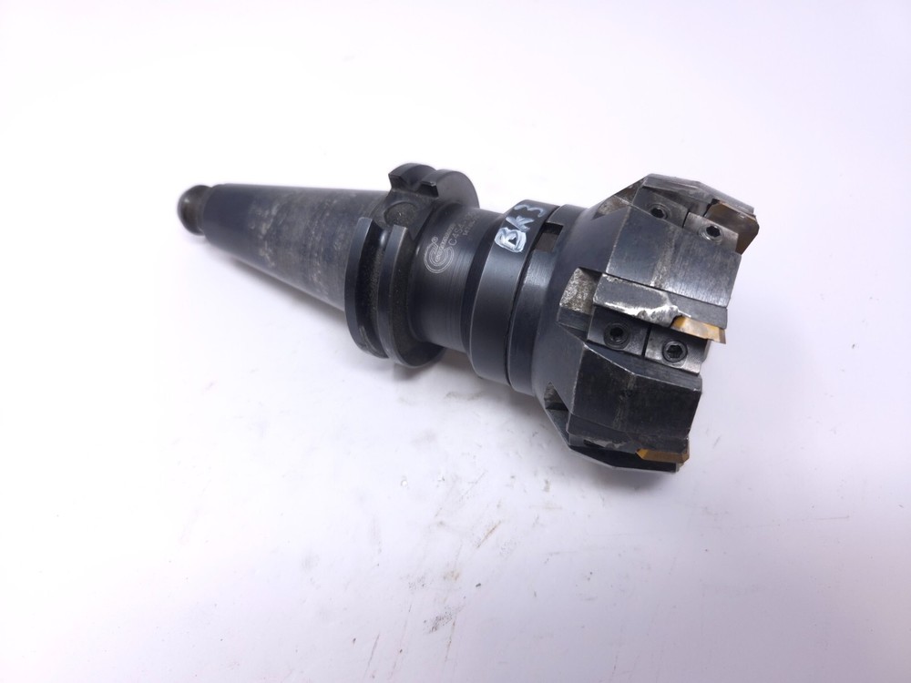 Command CAT 40 1"  Face Mill Holder w/ 3" Carbide Insert Face Mill C4S4-1000 BK3