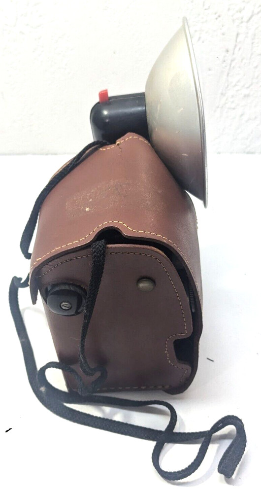 Argus Super Seventy-Five, with original strap, flash attachment and leather case