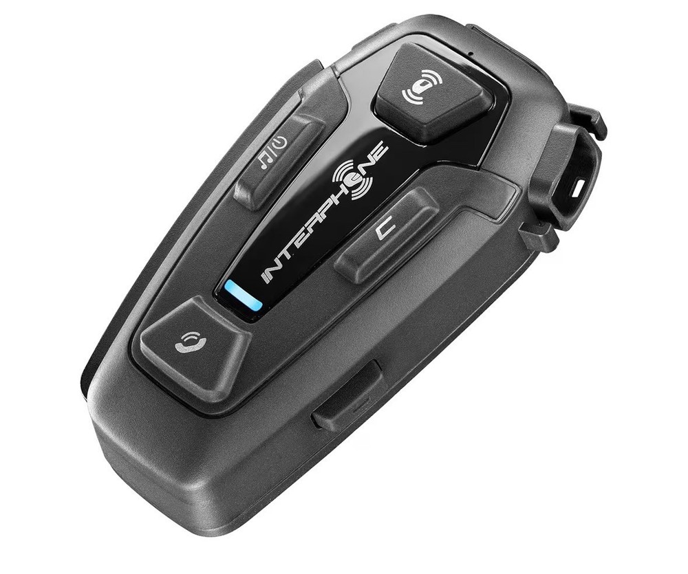 Interphone U-COM 8R Mesh 2.0 Motorcycle Bluetooth Intercom Headset (Single Pack)