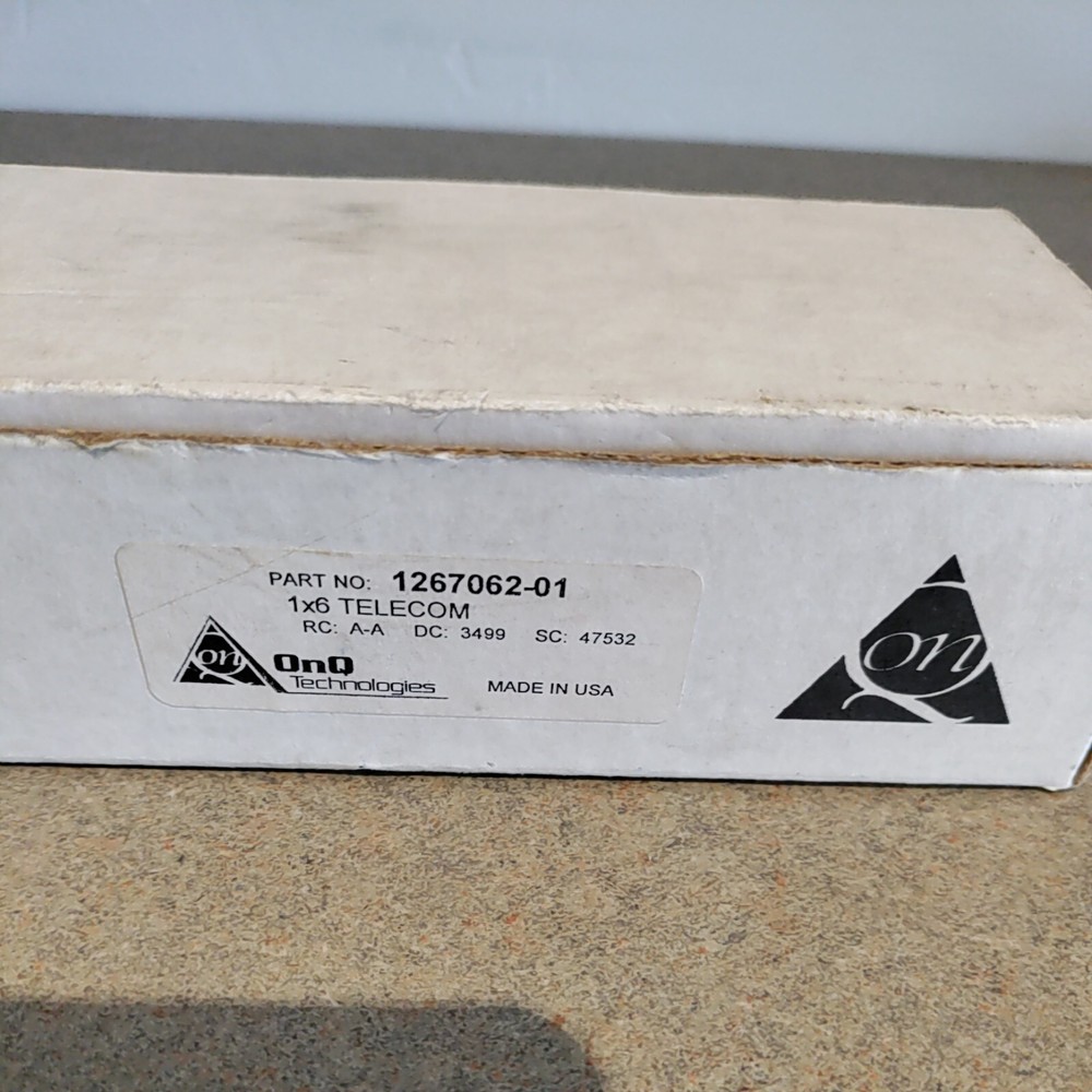 ONQ 1267062-01 1x6 Basic Telecom Phone Module 804428000341 - New Open Box