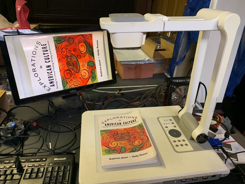 AverMedia AverVision SPB370 Digital Document Camera Visualizer P6B9 - TESTED