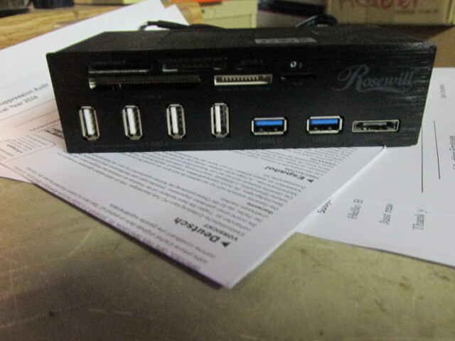 Rosewill 5.25" Drive Bay Card Reader