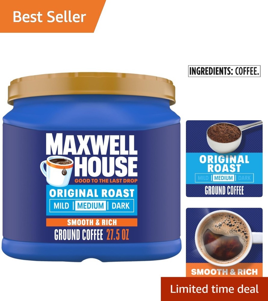 27.5oz Ground Coffee Medium  Roast