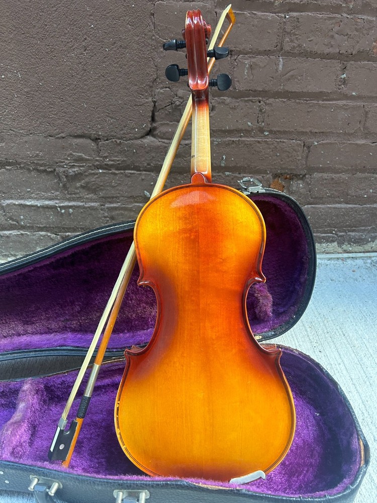 4/4 Violin Unknown Maker With Case