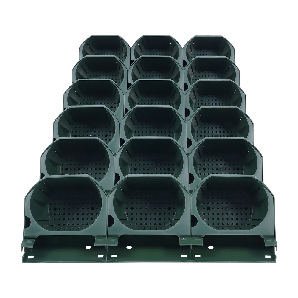 36 Pocket Wall-Mounted Self-Watering Vertical Garden Planter System