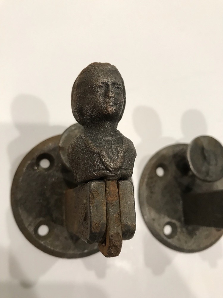 Antique Metal Shutter Stops