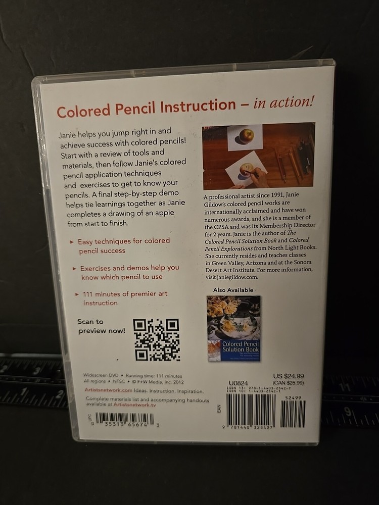 Colored Pencil Techniques Made Easy with Janie Gildow - DVD