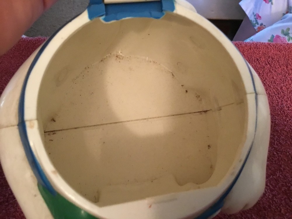 Plastic Cat Treat Cookie Jar