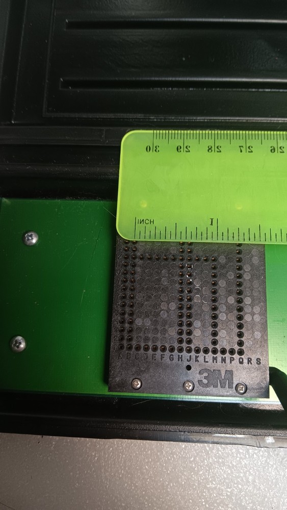 3m 8428-100 esd ic shipping zif socket container