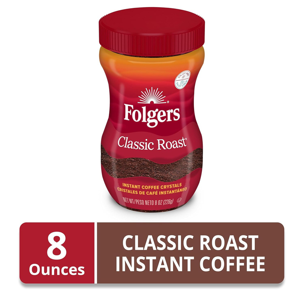 Classic Roast Instant Coffee, 8 Oz. Jar