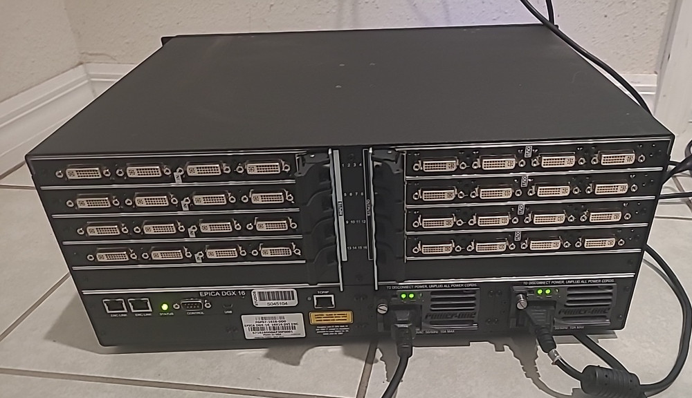 AMX AUTOPATCH EPICA DGX 16 DM SWITCH