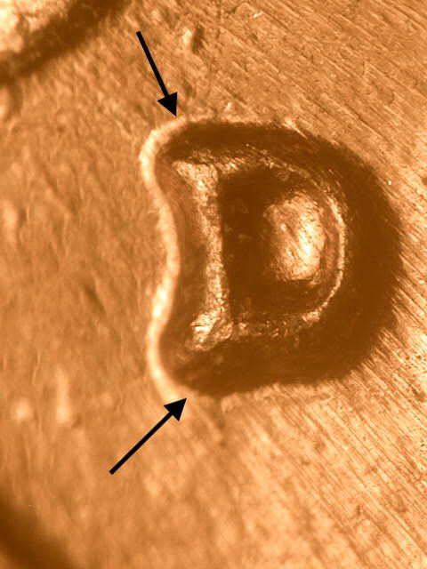 1960-D  WRPM#180 D/D Tilted Ch/Gem BU/Uncirculated Red Lincoln Cent Error