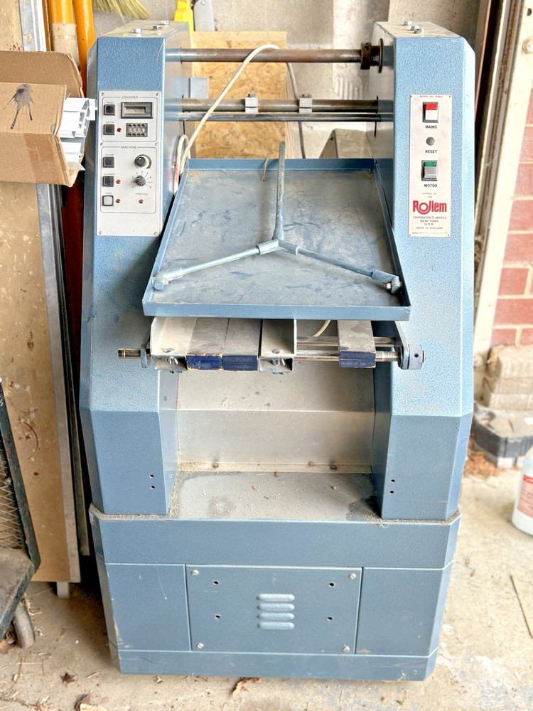 Rollem Auto 4 Perf Classic 110v Slit Score Numbering Perforating Scoring Machine