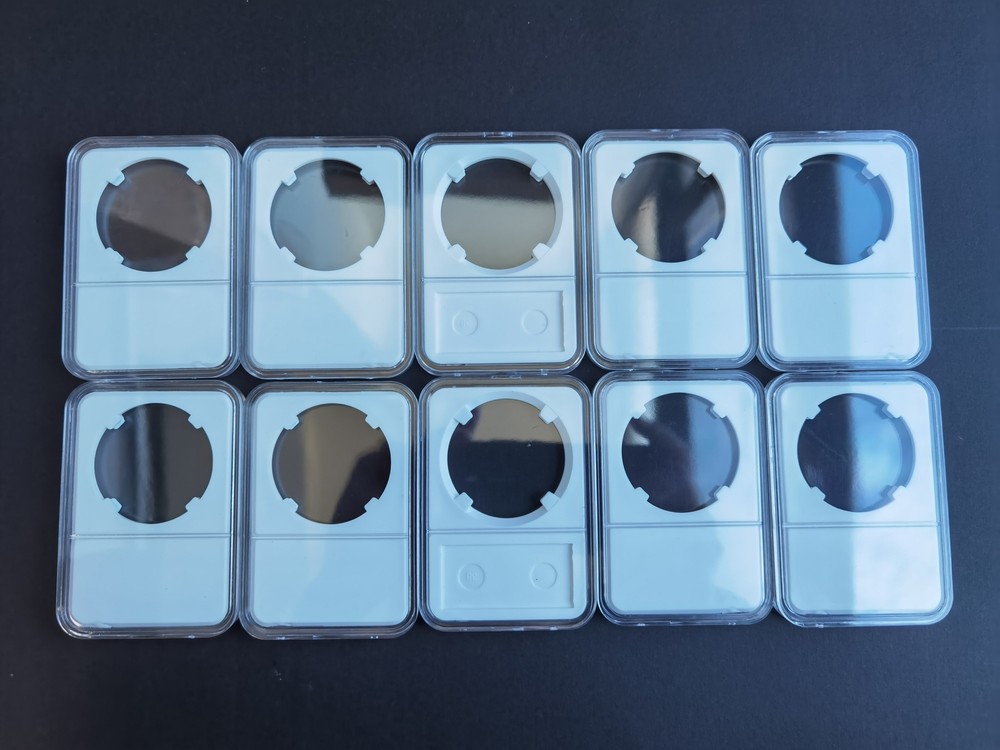 30PCS Coin Slab Holders For Grade NGC PCGS Display Storage Box Collection Case