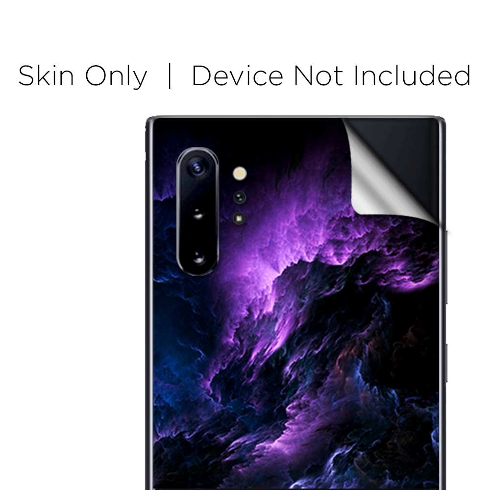 Skins Decal Wrap for Samsung Note 10 Plus purple storm clouds