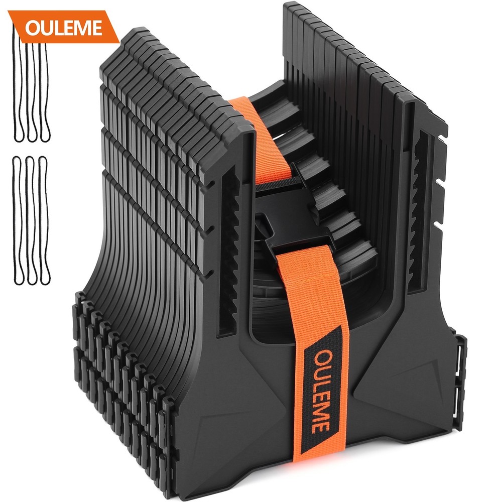 OUELME 10/20/30-FT RV Sewer Hose Support with Adjustable Height & Carrying Strap