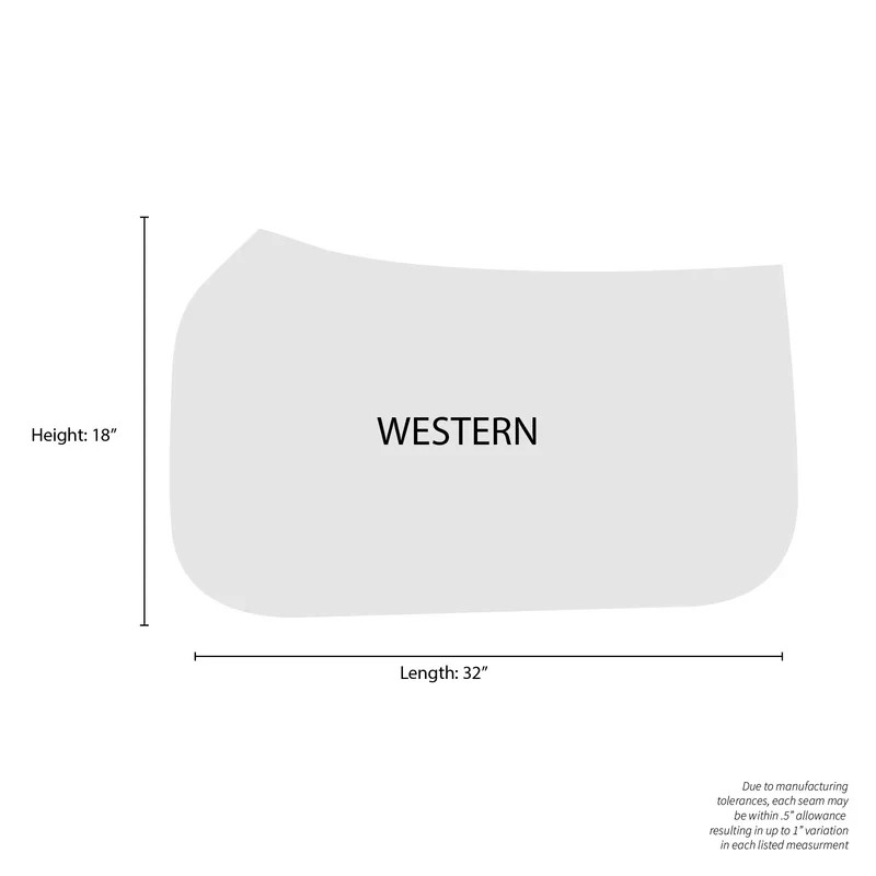 Dapplebay Western Constellation Saddle pad