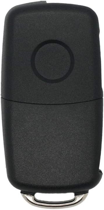 Replacement Key Shell Compatible with 2 Button Keyless Entry Remote Flip Key Cas
